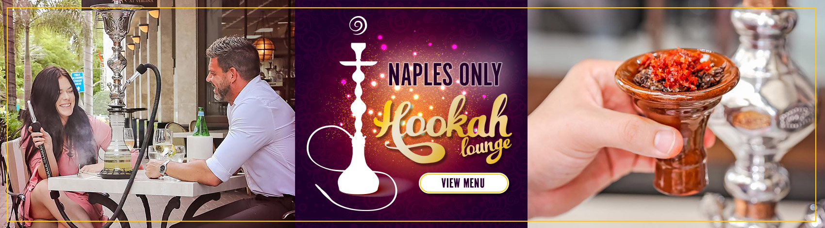 Naples Hookah Lounge Menu